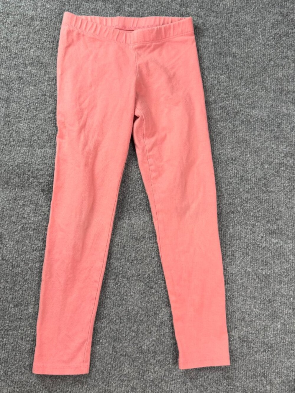 Members Mark Girl's Leggings Pink Stretch Casual Pants Size 4/5 Stains Flaws